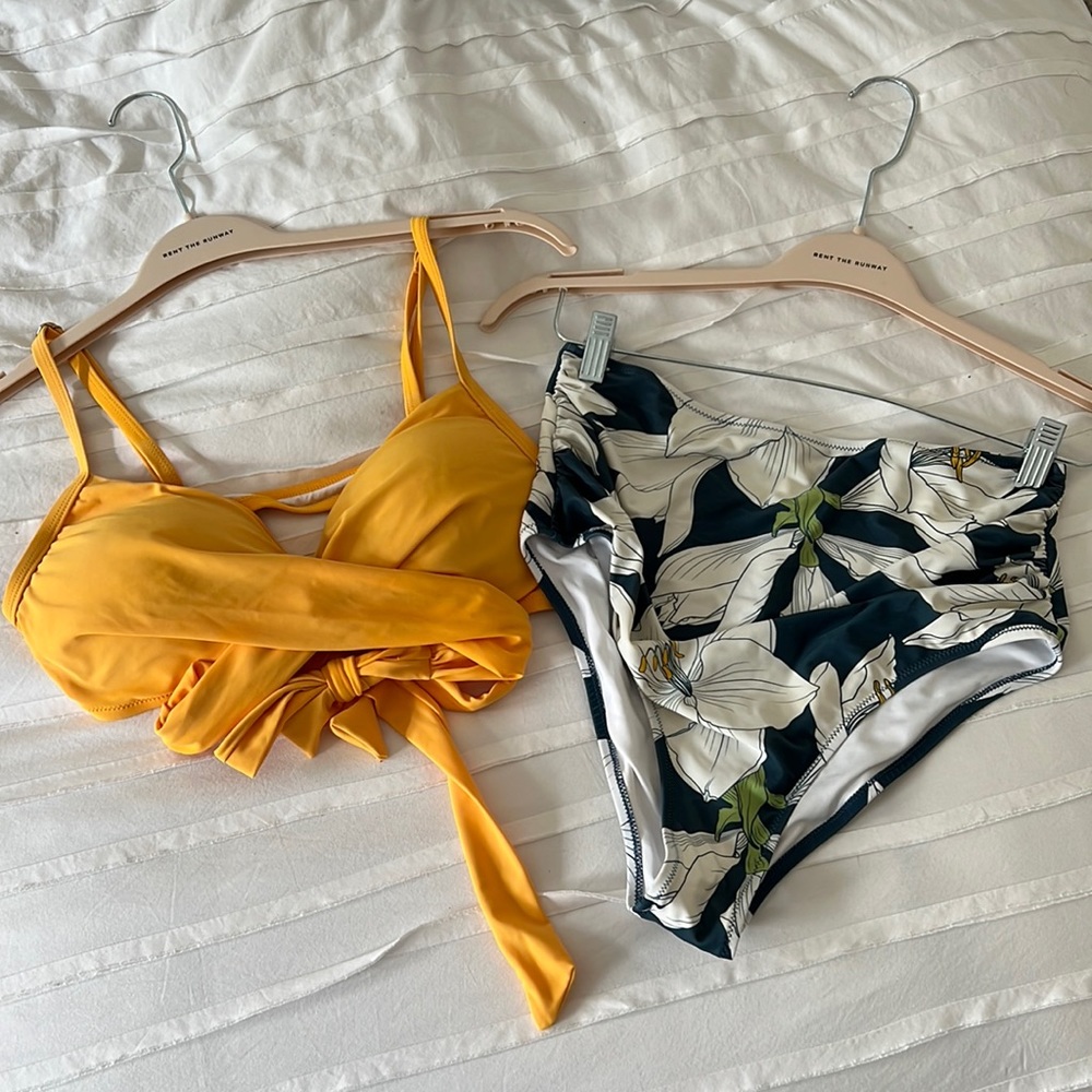 Cupshe high waisted bikini L